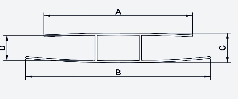 H-Profile Polycarbonate Joiner