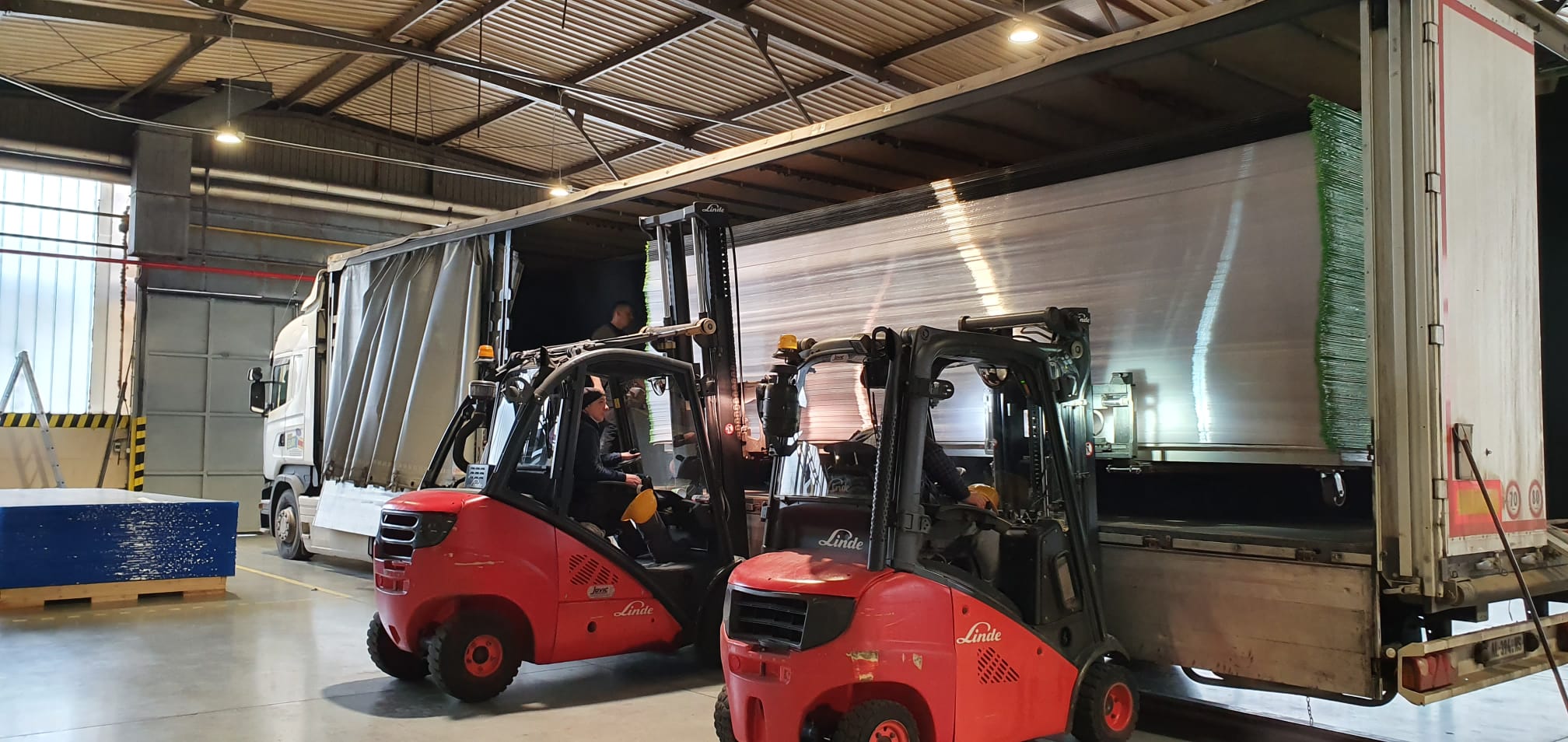 Packaging prepared for shipment